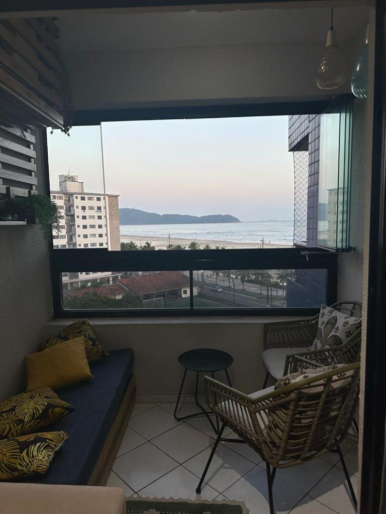 Apto Frente Mar Em Praia Grande Eksteriør bilde